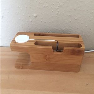 Apple iWatch and iPhone wooden stand EUC